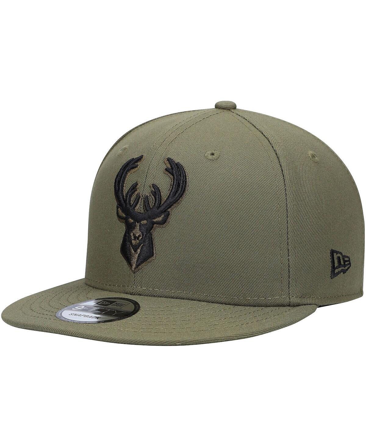 

Мужская оливковая кепка Milwaukee Bucks 9FIFTY Snapback New Era