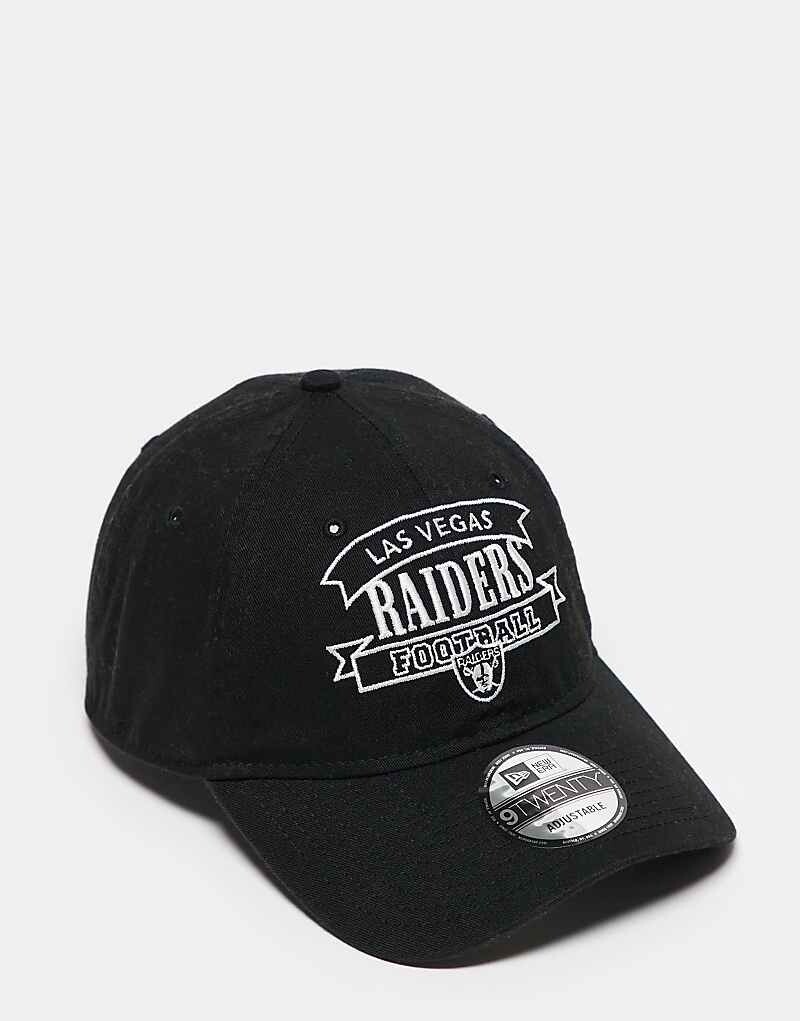 

Черная кепка New Era Las Vegas Raiders 9Twenty в стиле ретро