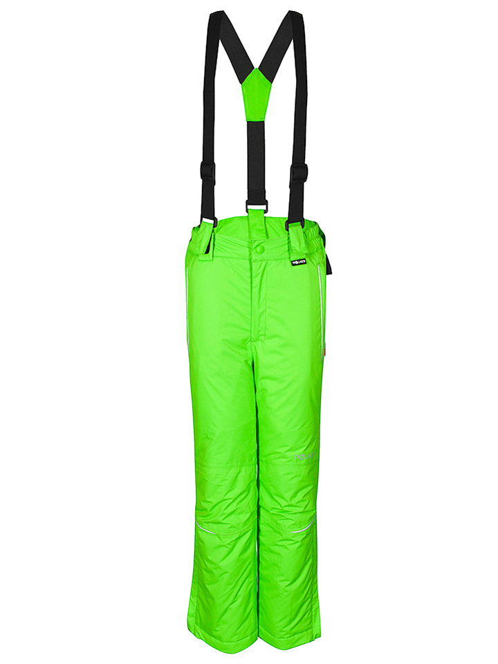 цена Лыжные штаны Trollkids Holmenkollen Slim fit, зеленый