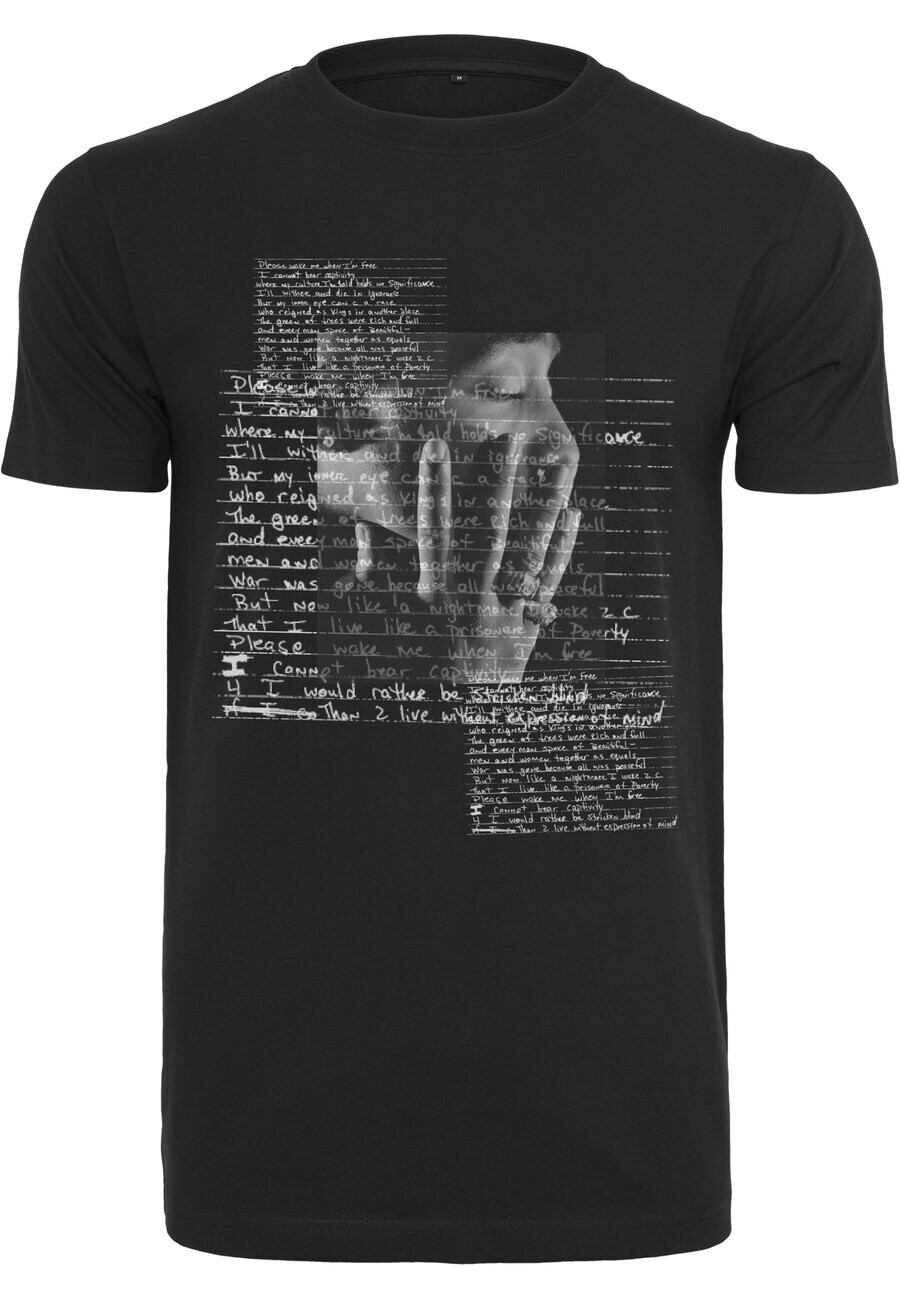 

Футболка Mister Tee TUPAC LYRICS, черный