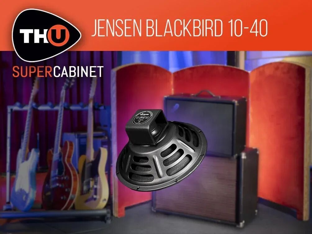 

ИК-библиотека Overloud TH-U SuperCabinet — Jensen Blackbird 10-40