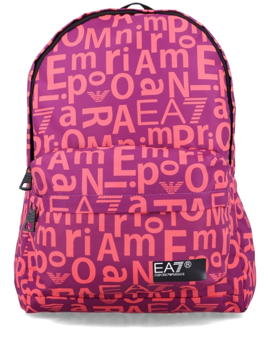 

Рюкзак с принтом Ea7 Emporio Armani, розовый