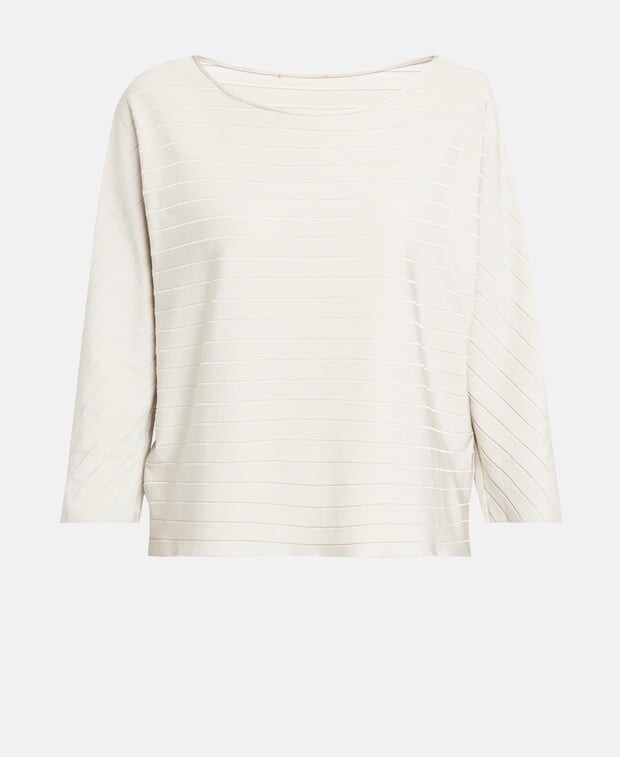 

Топ с длинными рукавами Emporio Armani, светло-серый