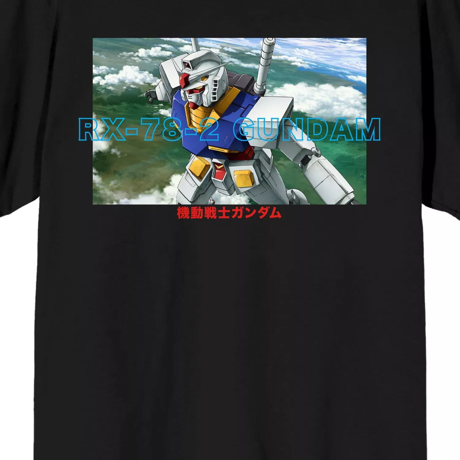 

Мужская футболка Gundam Anime RX-78-2 Licensed Character
