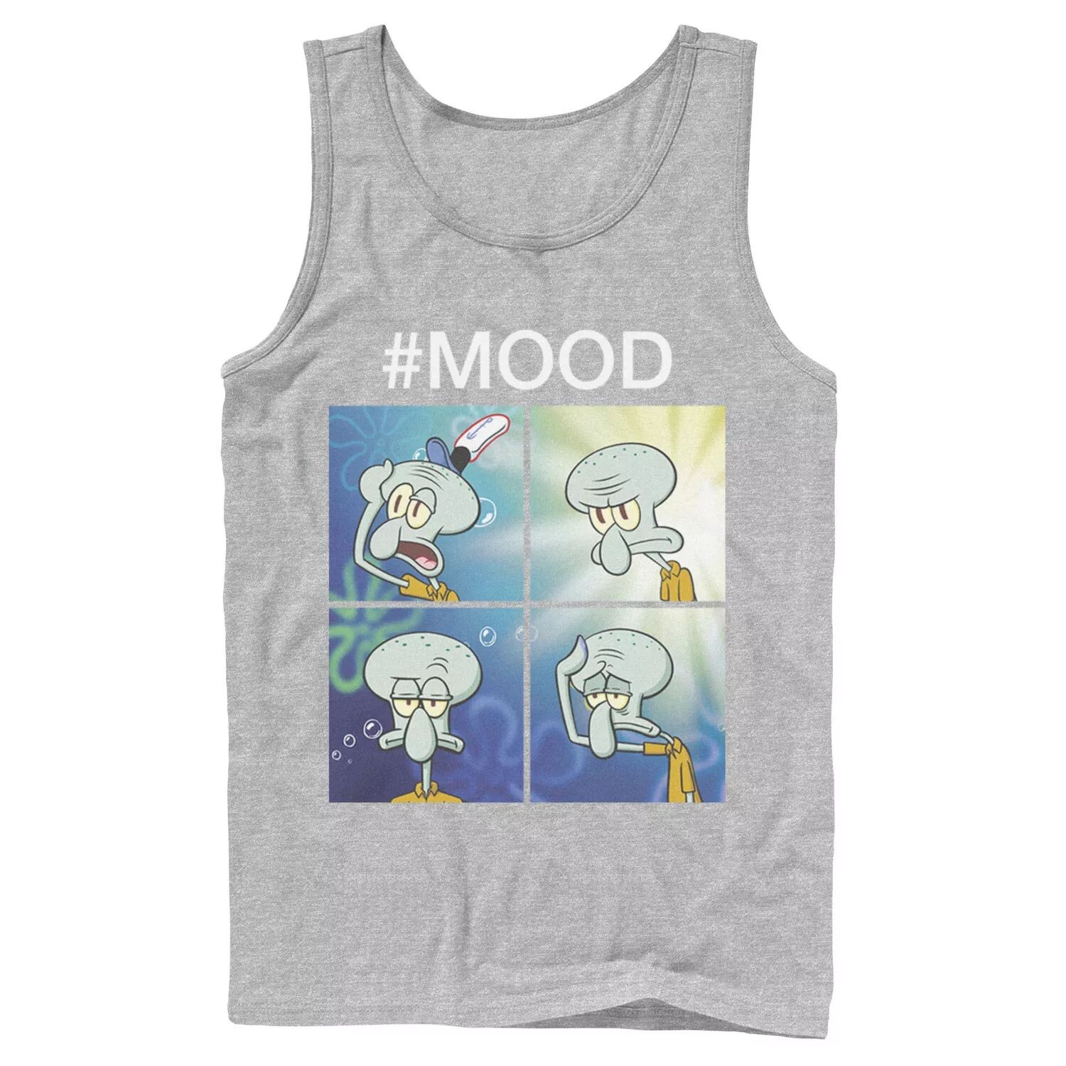 

Мужская майка Nickelodeon SpongeBob SquarePants Squidward Mood