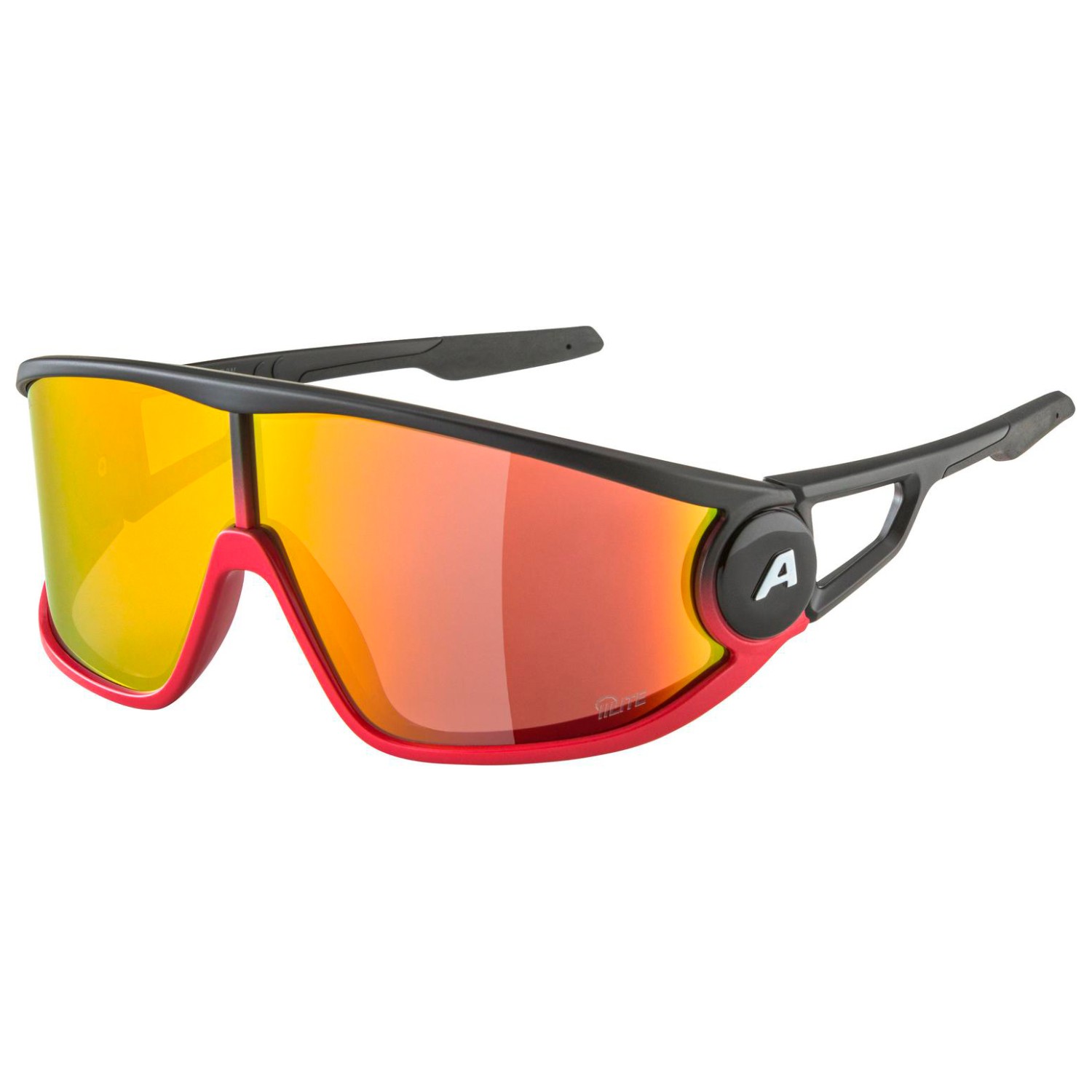 Солнцезащитные очки Alpina Legend Q Lite Cat 3, цвет Black/Red Matt очки солнцезащитные alpina luzy белый пурпурный зеркальный a8571310
