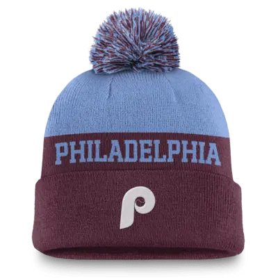 

Шапка Nike Philadelphia Phillies Rewind Peak, цвет Maroon