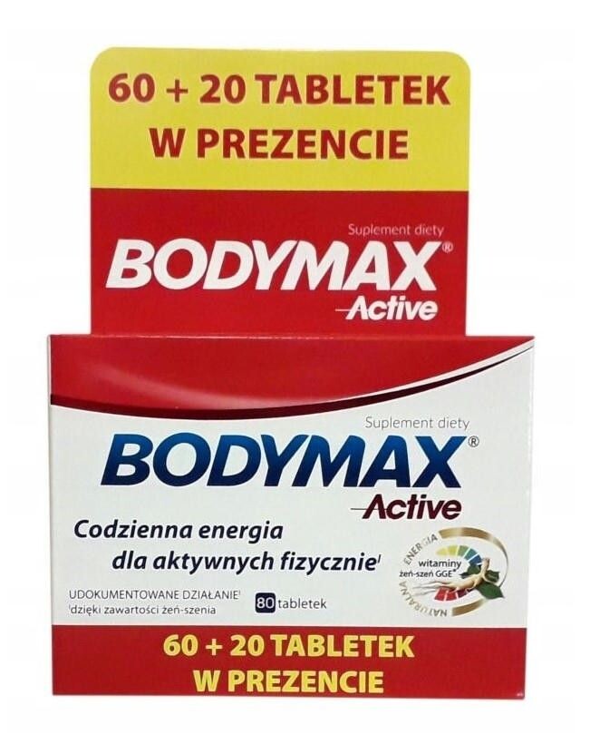 

Витамины и минералы Bodymax Active , 80 шт