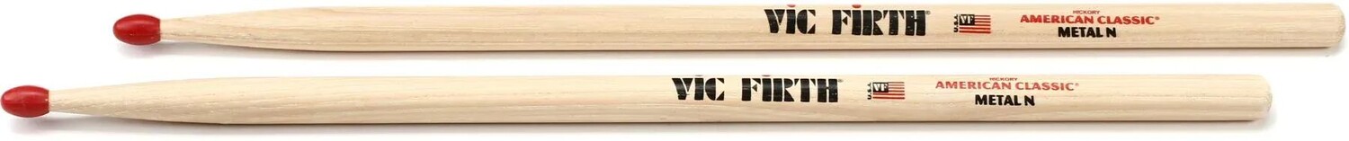 

Американские классические барабанные палочки Vic Firth - металл - нейлоновый наконечник