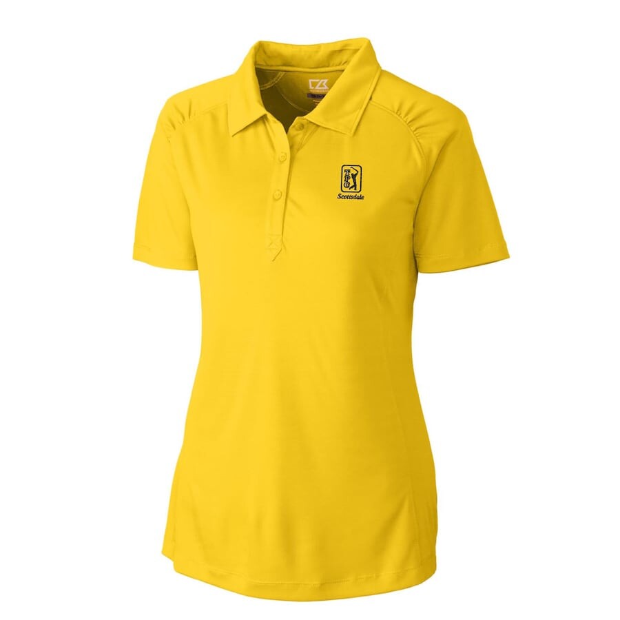 

Поло с коротким рукавом Cutter & Buck Tpc Courses, желтый