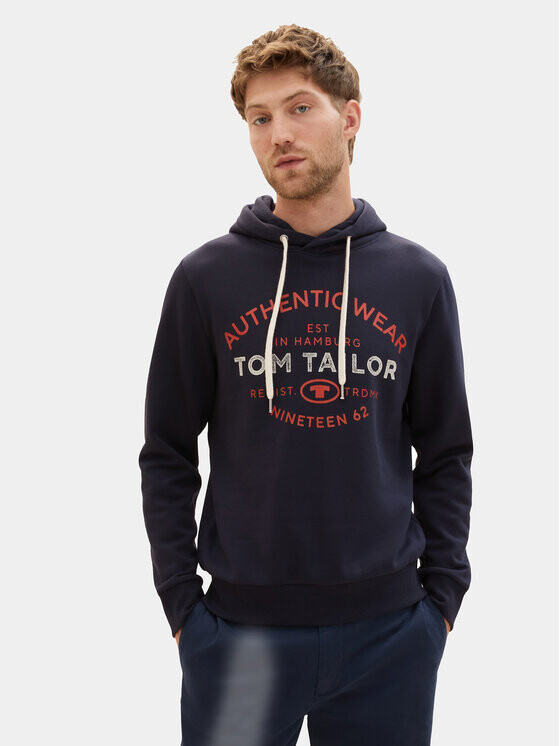 

Толстовка обычного кроя Tom Tailor, синий