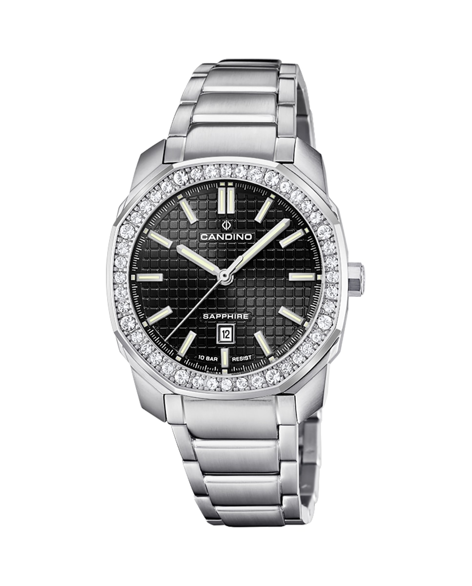 цена C4756/5 Новинка женские часы из серебряной стали Candino, серебро