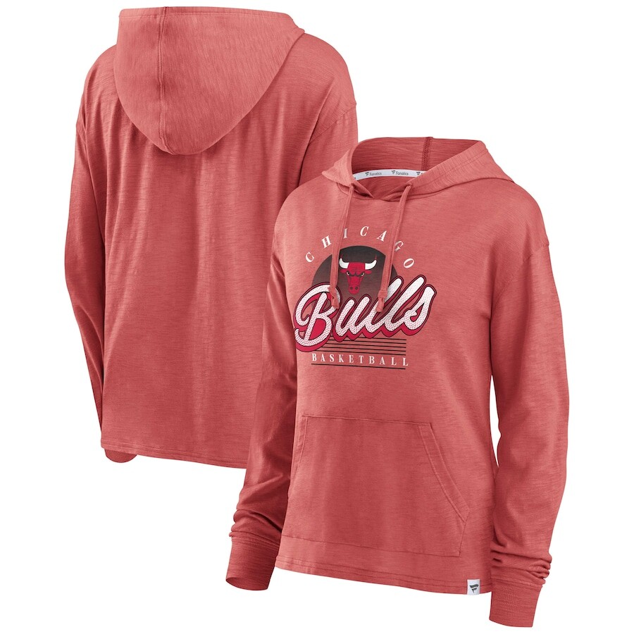 

Футболка с длинным рукавом Fanatics Branded Chicago Bulls, красный