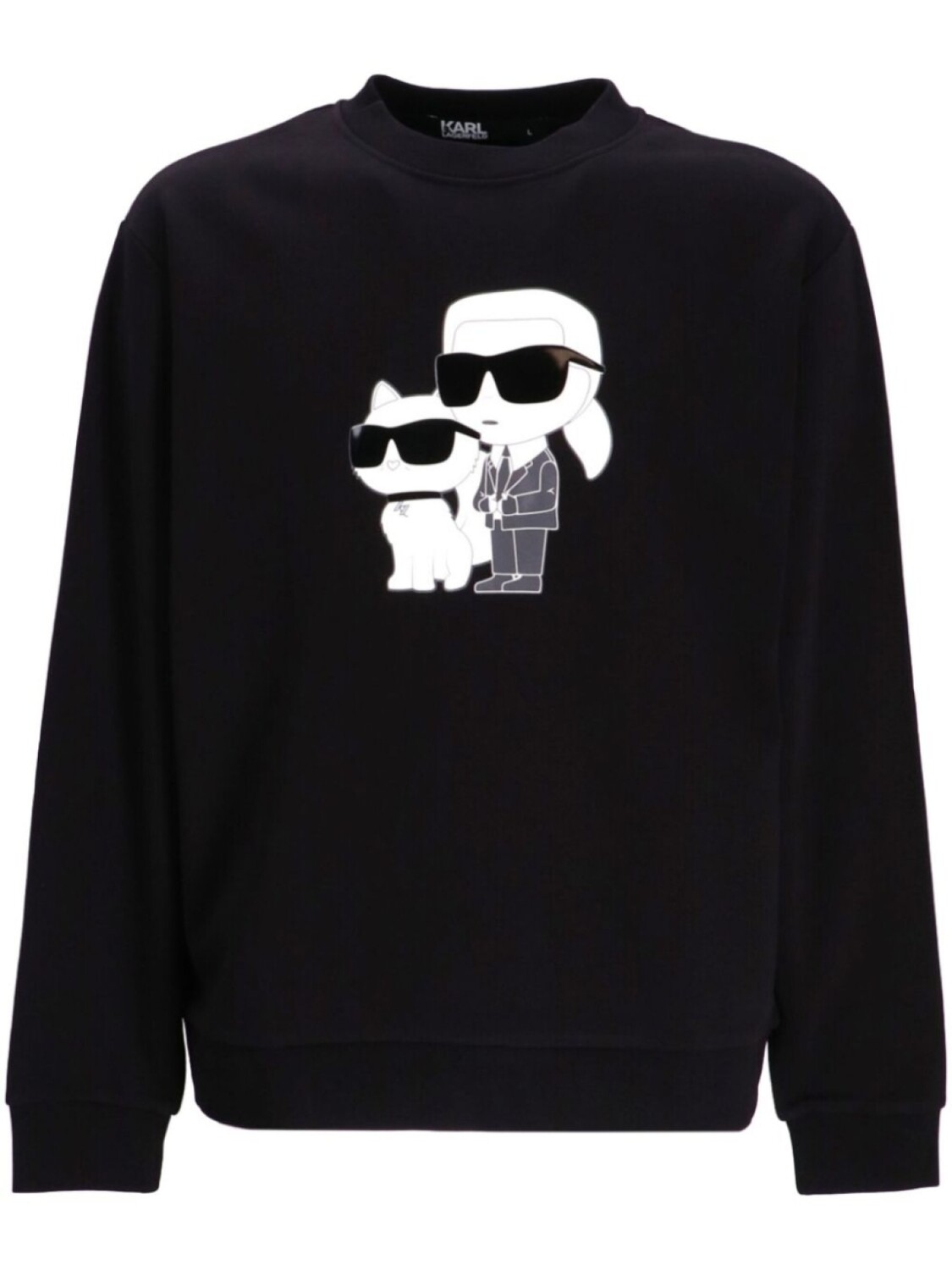 

Толстовка с принтом Ikonik Karl Karl Lagerfeld, черный