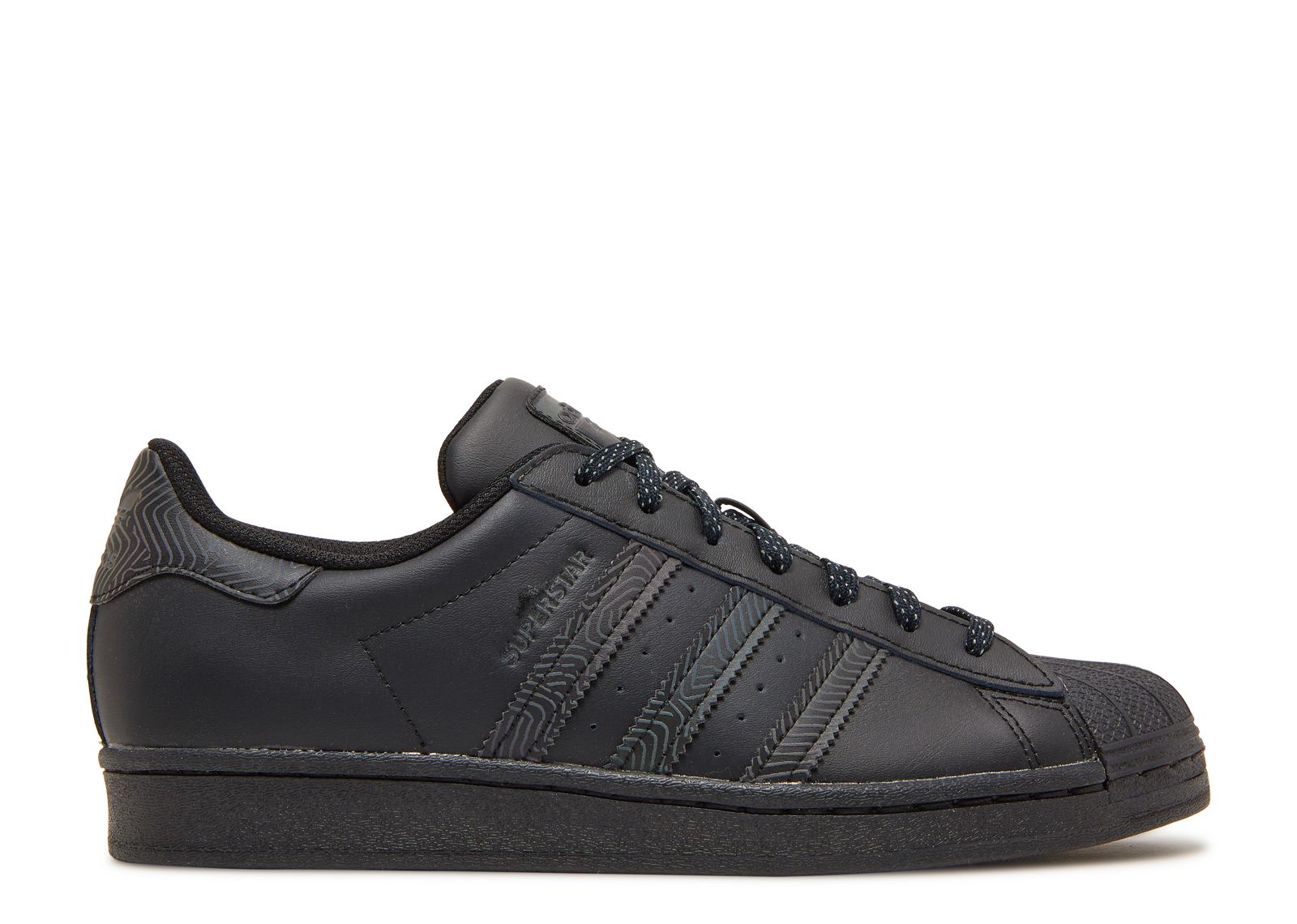 

Кроссовки adidas Superstar 'Black Reflective', черный