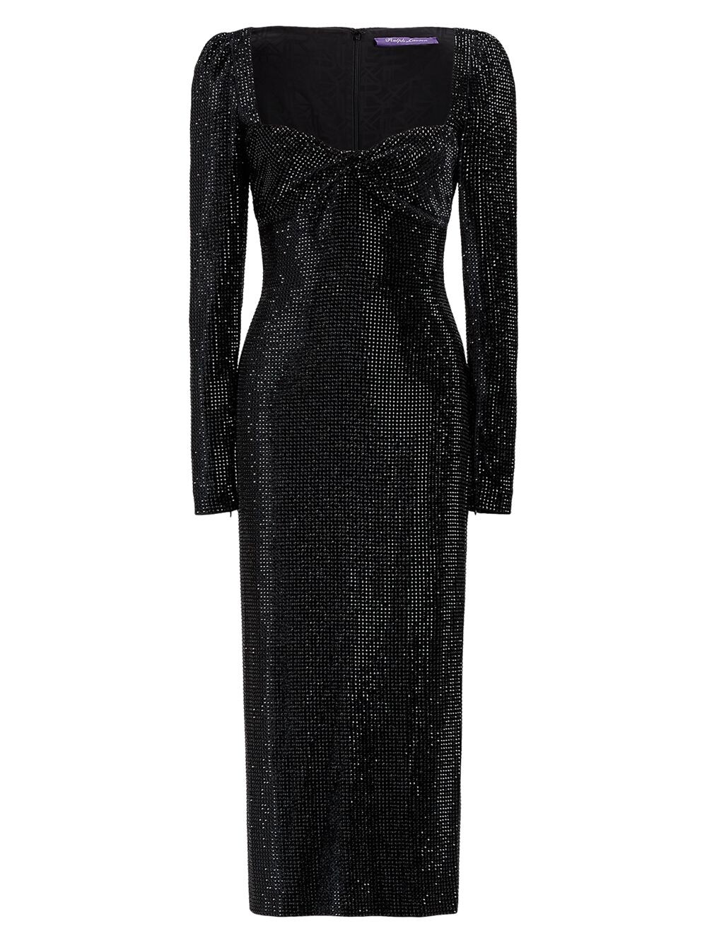

Облегающее платье Hildi с украшением Ralph Lauren Collection, черный