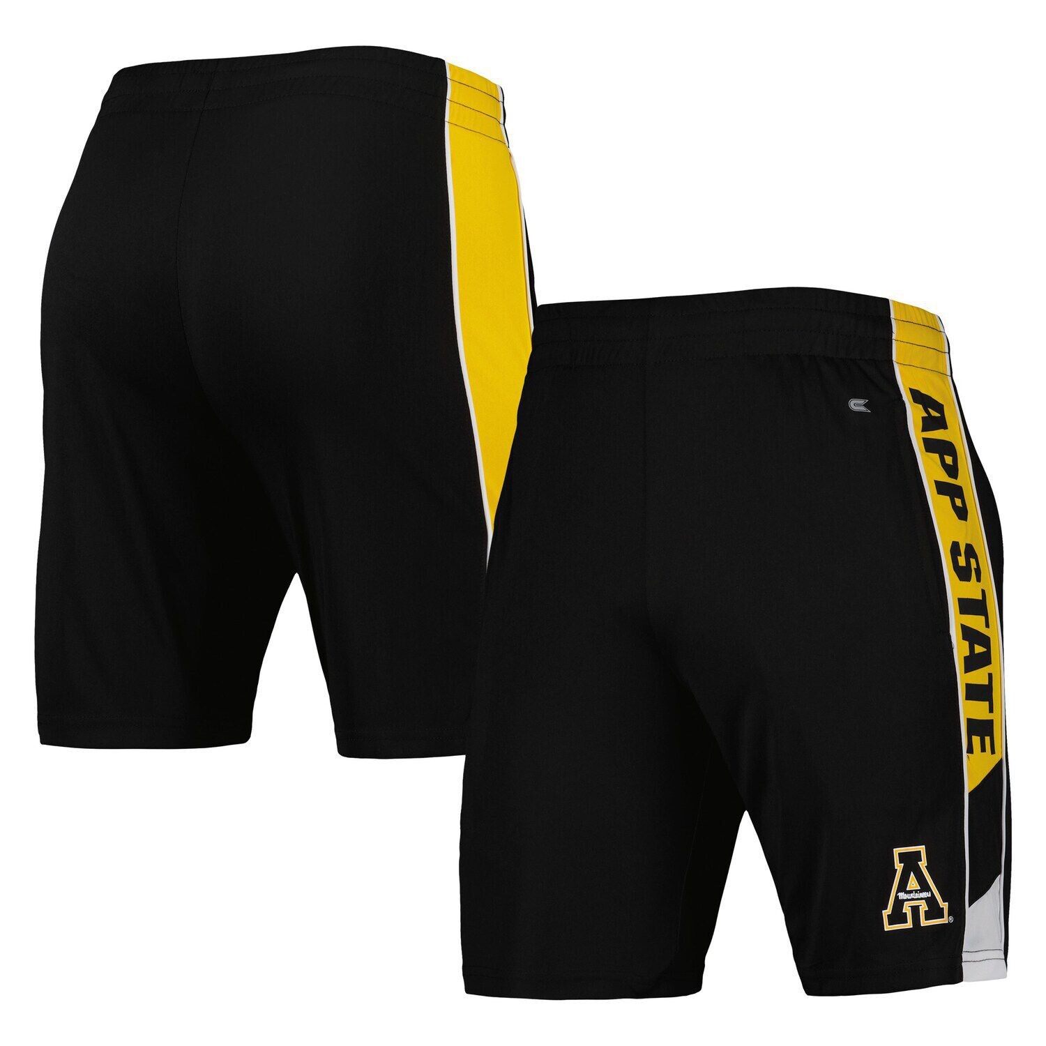 

Мужские черные шорты Appalachian State Mountaineers Pool Time Colosseum