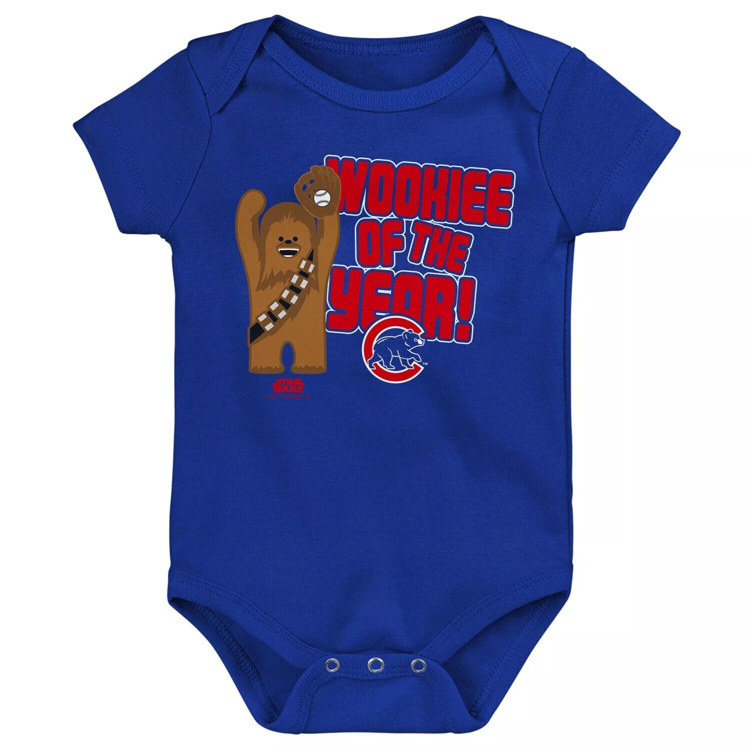 

Боди «Вуки года» Royal Chicago Cubs для новорожденных и младенцев по версии Star Wars Outerstuff