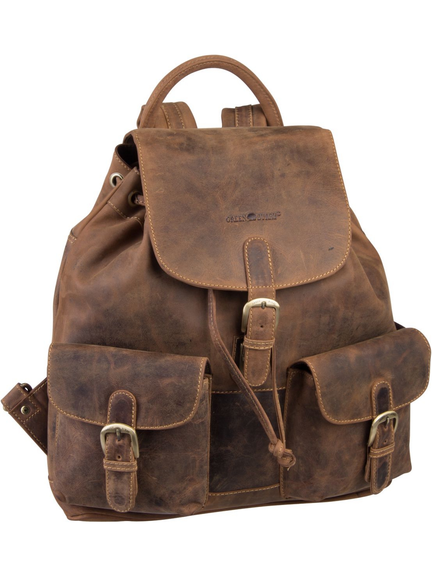 Рюкзак Greenburry/Backpack Vintage 1711, цвет Sattelbraun