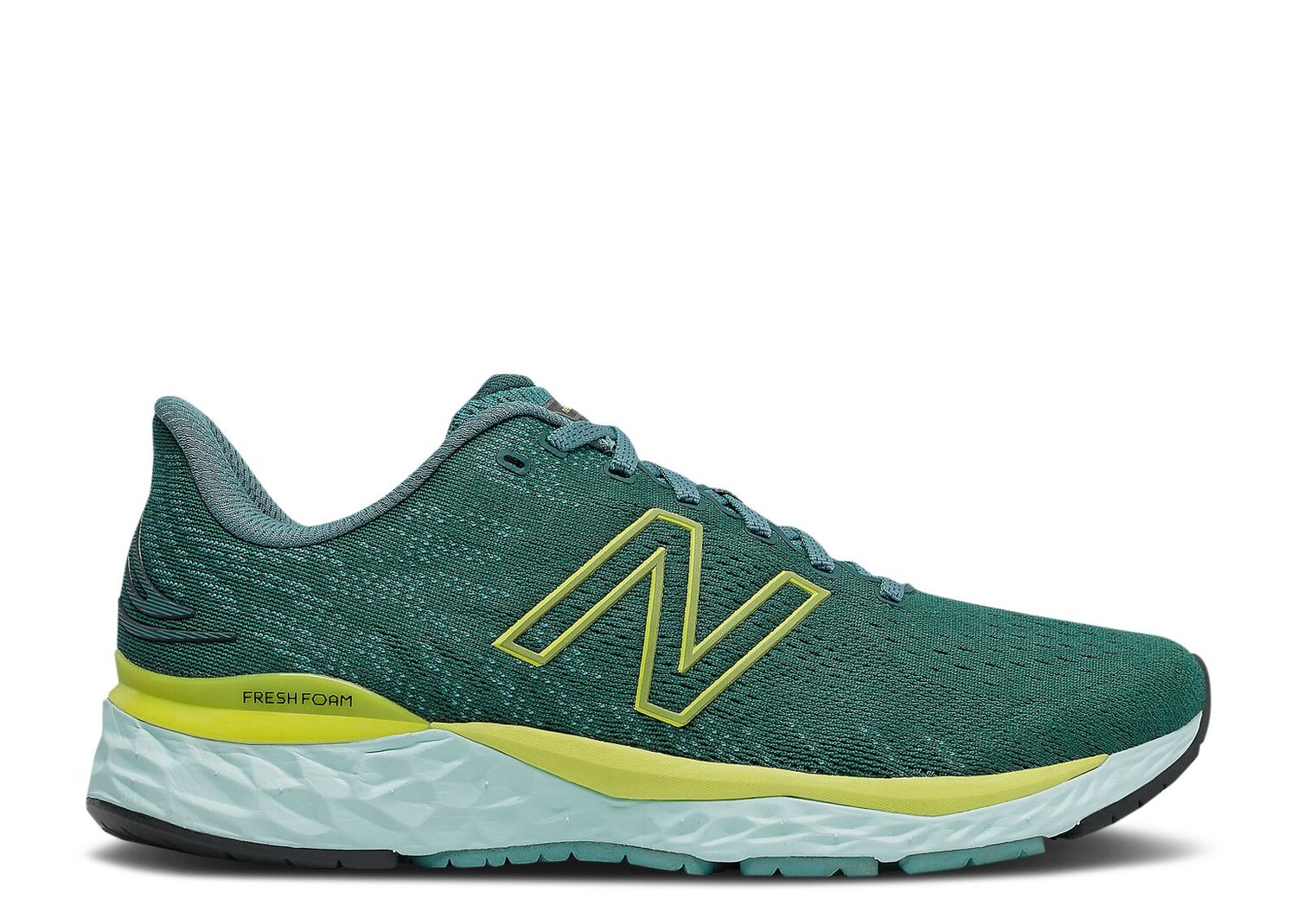 

Кроссовки New Balance Fresh Foam 880V11 'Trek Sulphur Yellow', зеленый, Зеленый;серый