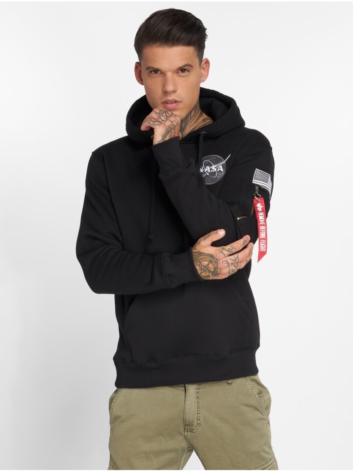 

Толстовка Alpha Industries, черный