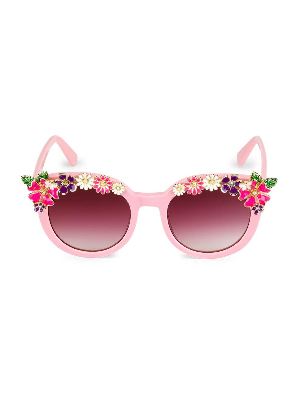 

Круглые солнцезащитные очки Ravi 54MM LoveShackFancy, розовый