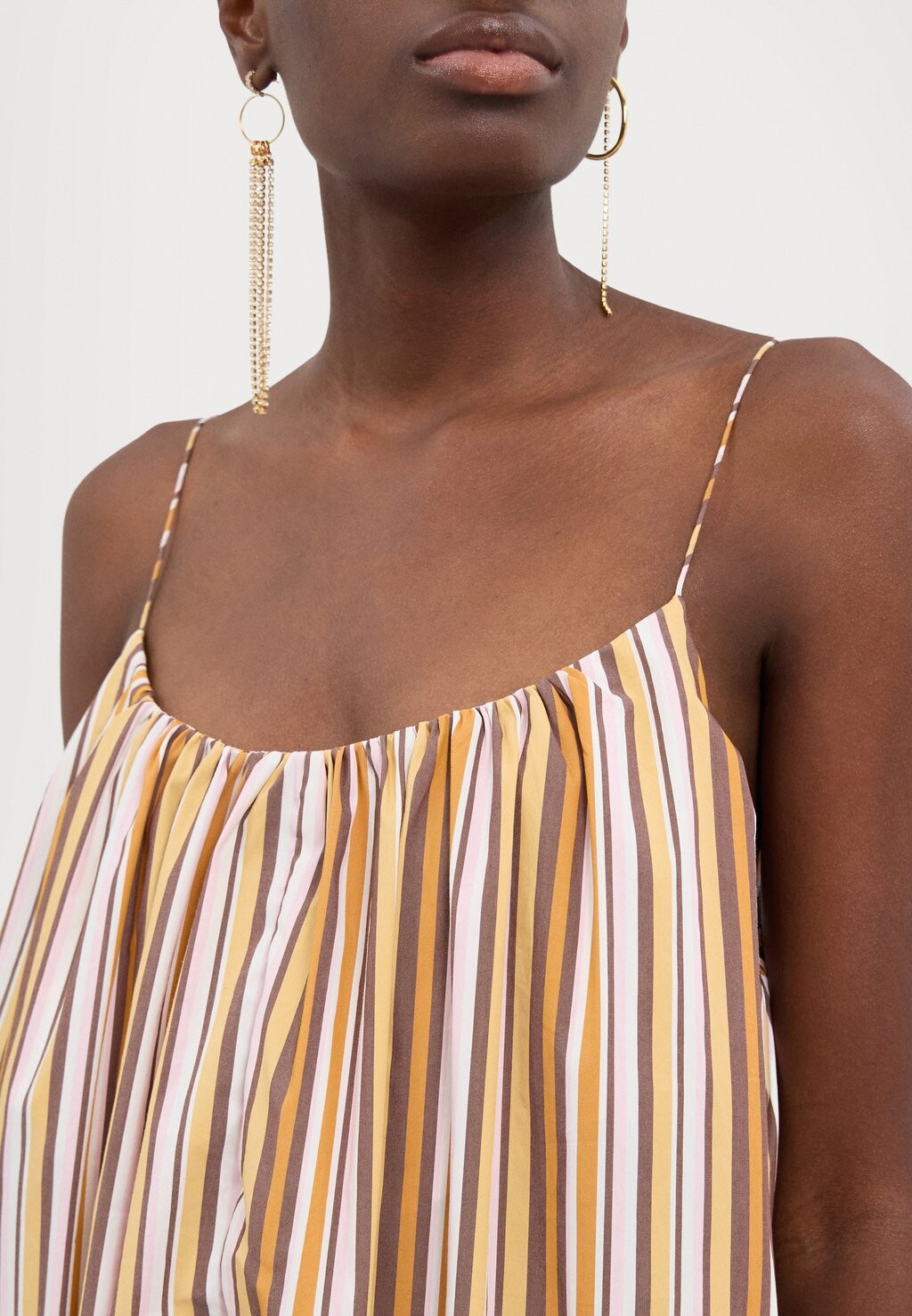 

Платье макси EN VAU MAXI DRESS Faithfull the brand, бежевый