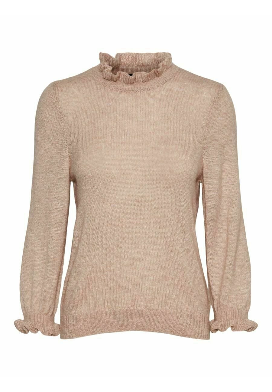 

Свитшот Vero Moda РЮШЕН, бежевый