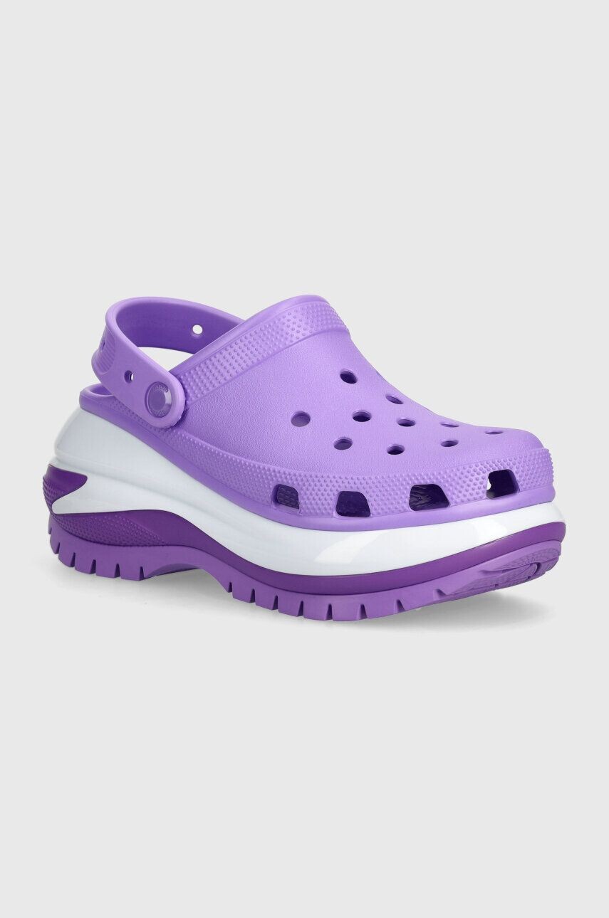 

Шлепанцы Crocs Mega Crush Clog, фиолетовый