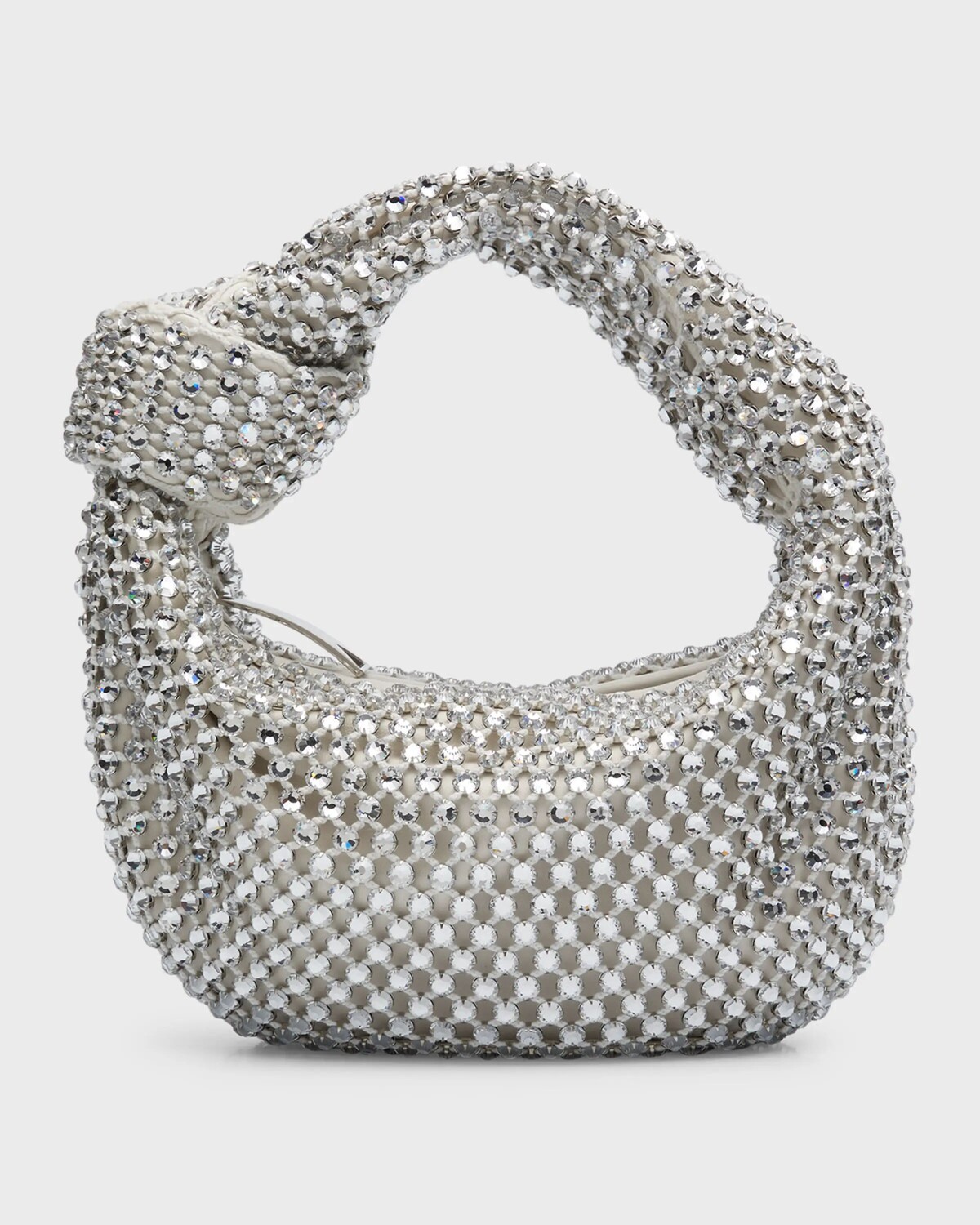 

Мини-сумка Джоди Bottega Veneta, цвет Optic White