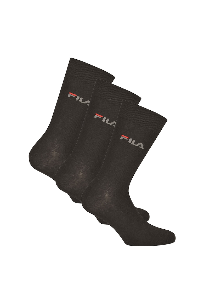 Носки - 3 пары Fila, черный носки fila 3 пары размер 39 42 черный