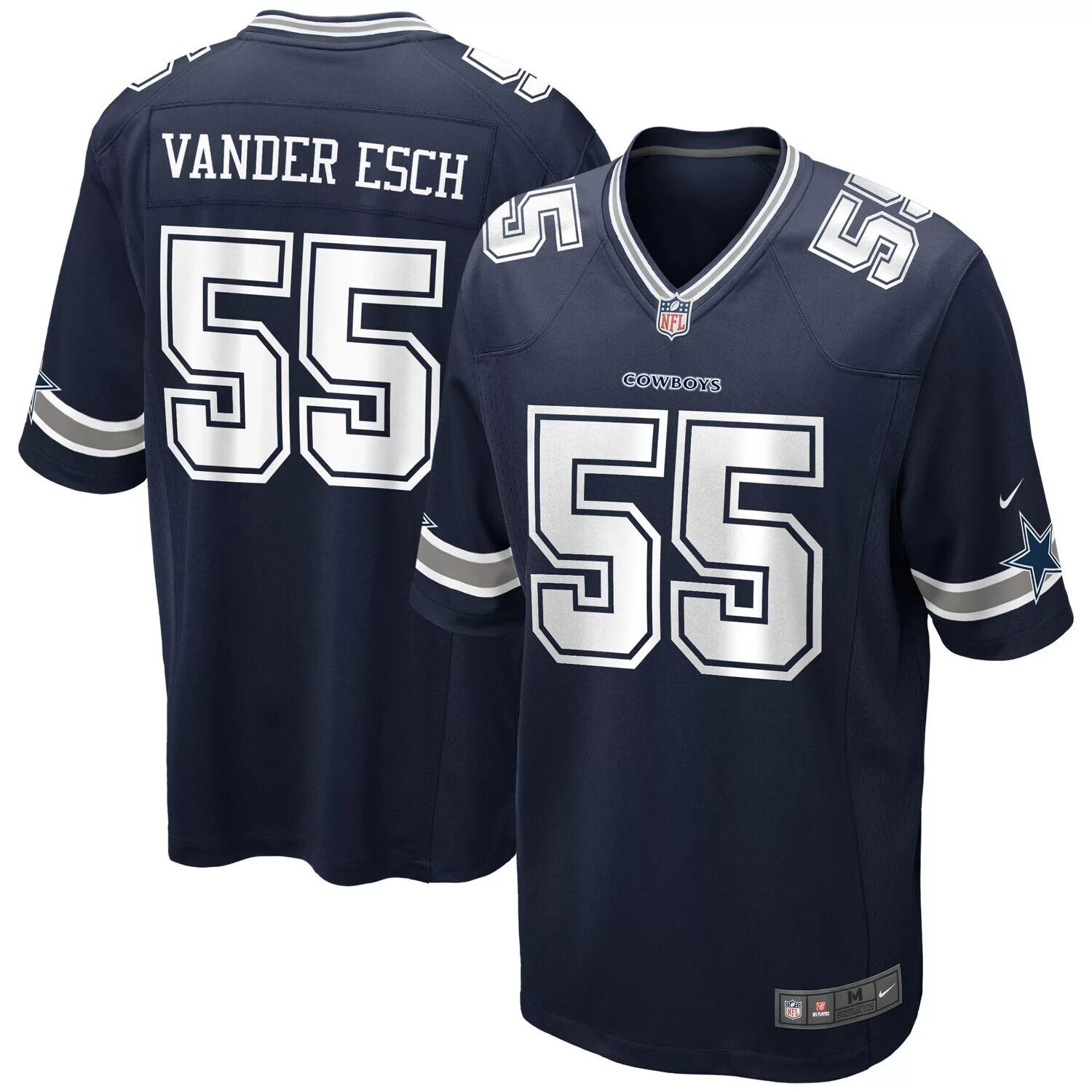 

Мужская темно-синяя майка Nike Leighton Vander Esch Dallas Cowboys Game Player