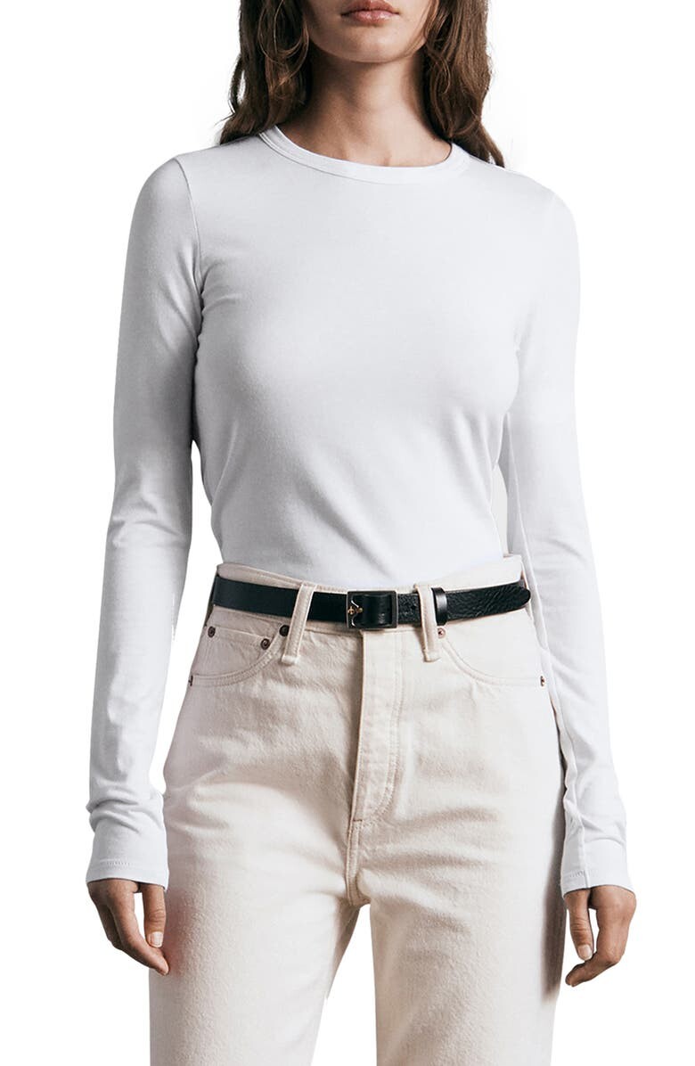 

ICONS Узкий топ с длинными рукавами Luca RAG & BONE