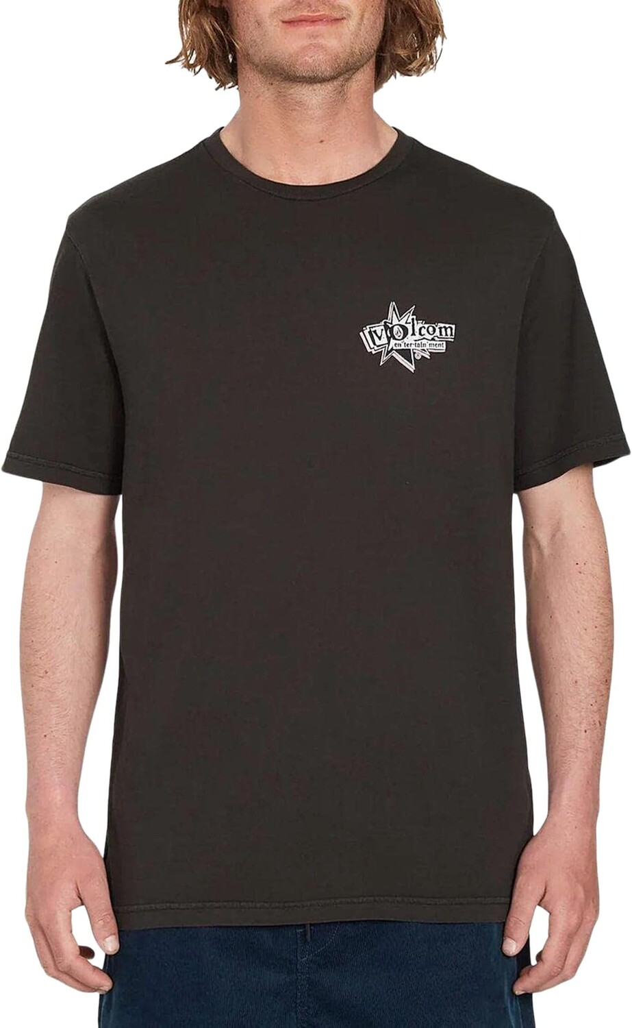 

Футболка с короткими рукавами Entertainment LP Volcom, цвет Rinsed Black