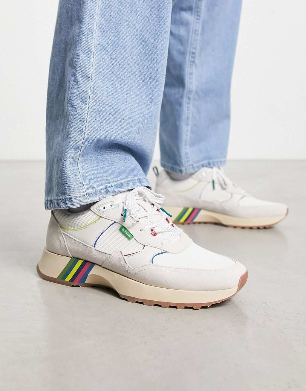 

Белые кроссовки PS Paul Smith Belair