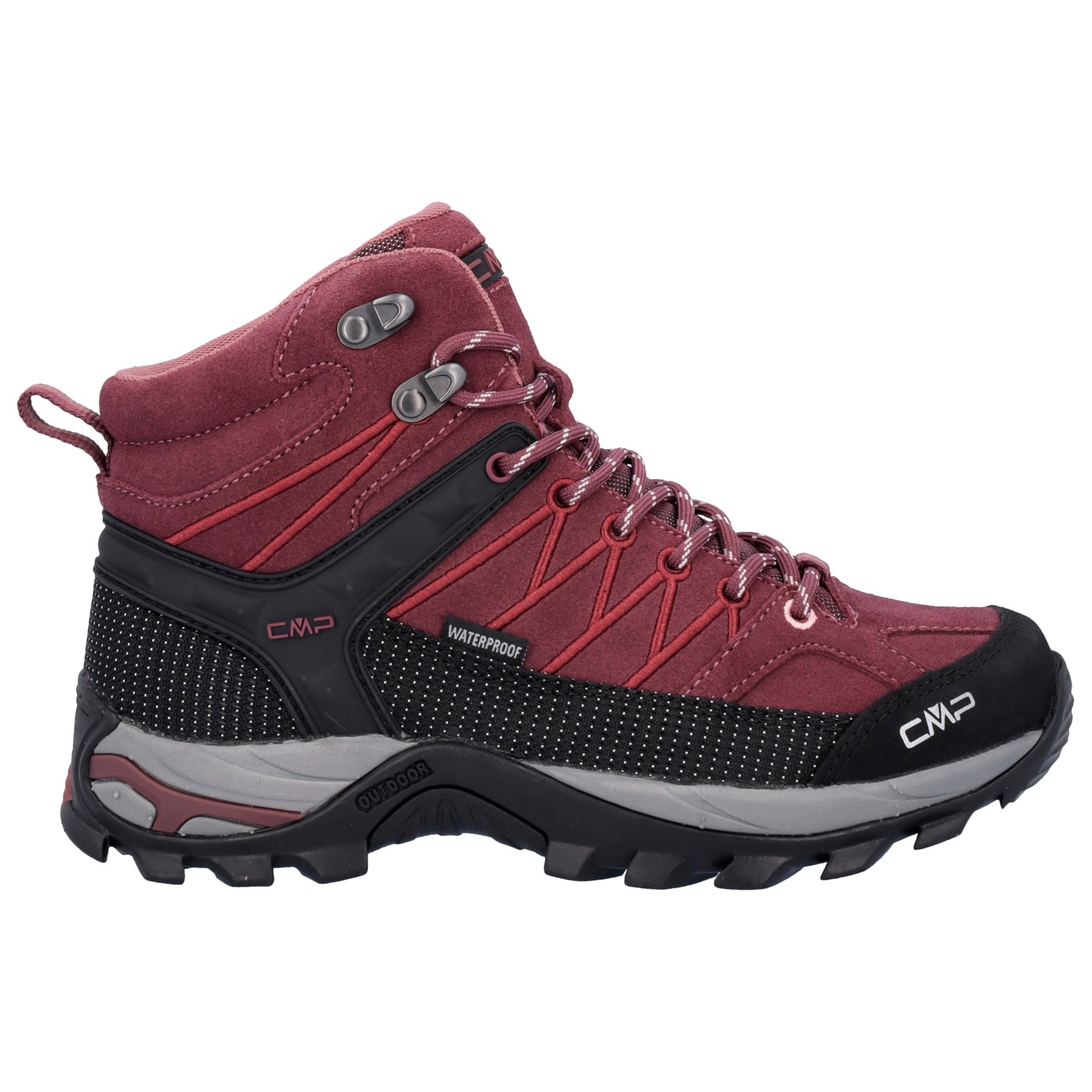 Ботинки для прогулки Cmp Women's Rigel Mid Trekking Shoes Waterproof, цвет Prugna