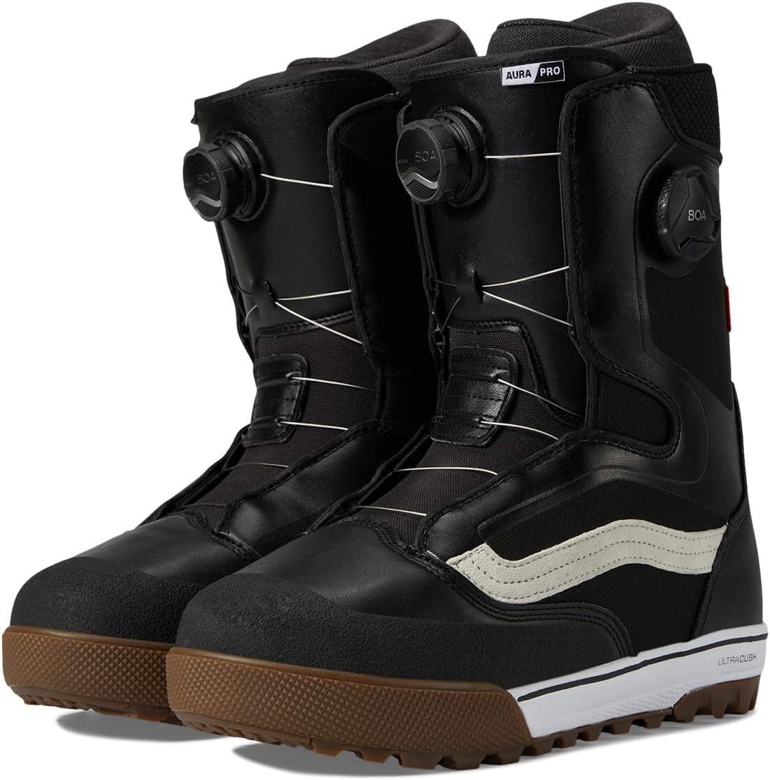 

Ботинки Aura Pro Snowboard Boots Vans, цвет Black/White 1
