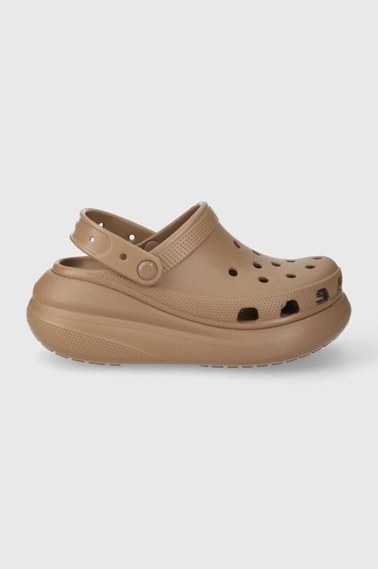 Классические шлепанцы Crush Clog Crocs, коричневый