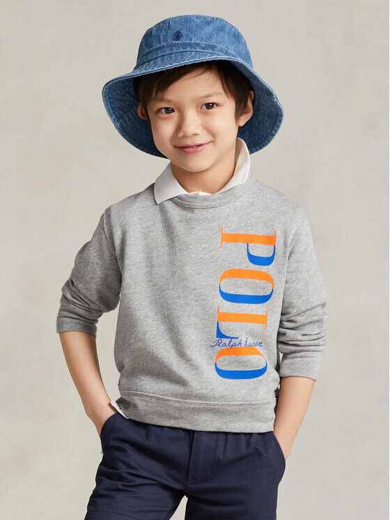 

Толстовка обычного кроя Polo Ralph Lauren, серый