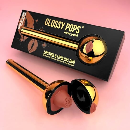 

Помада Toasty The Mosty и блеск для губ Glossy Pops