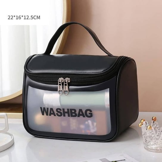 Складная косметичка WASHBAG черный чехол KS46CZ, Inna marka косметичка силиконовая bw washbag