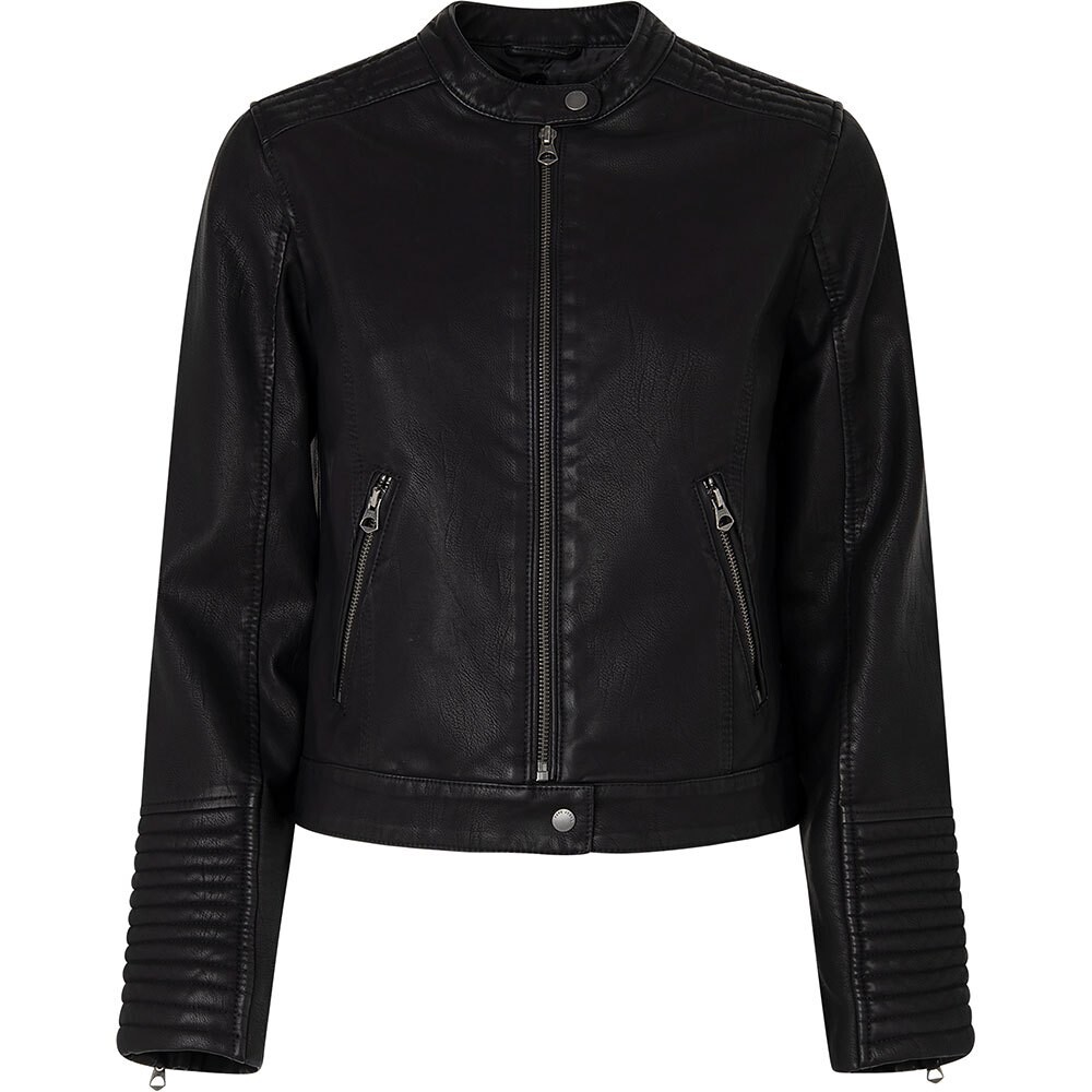 

Куртка Pepe Jeans Nicole Leather, черный