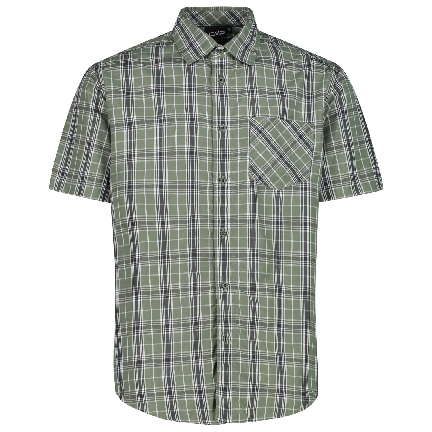 

Рубашка Cmp Shortsleeve Shirt, цвет Salvia/Antracite/B Co