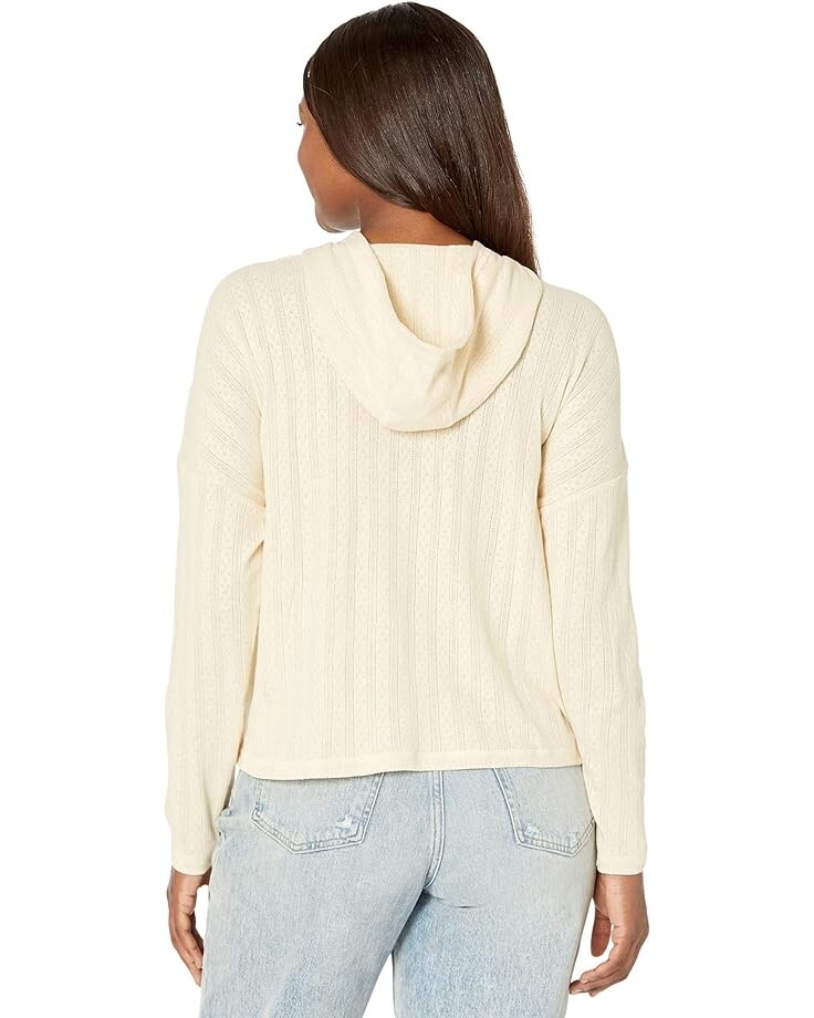 

Худи Toad&Co Foothill Pointelle Long Sleeve Hoodie, цвет Salt