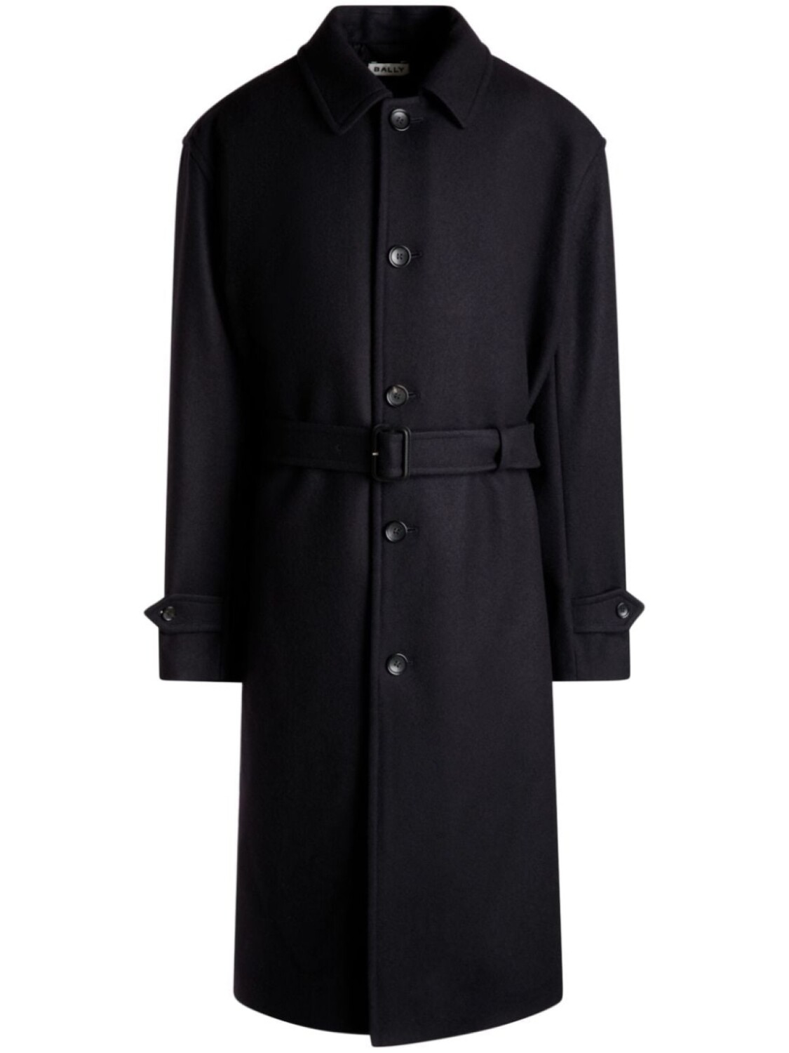 

Bally пальто с аппликацией логотипа, синий