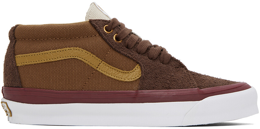 

Коричневые кроссовки OG SK8-MID LX Vans