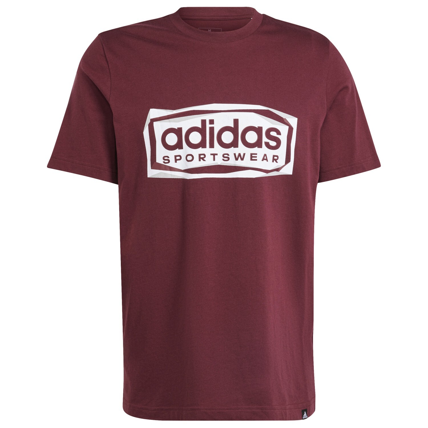 

Футболка Adidas FLD Sportswear Logo, цвет Shadow Red