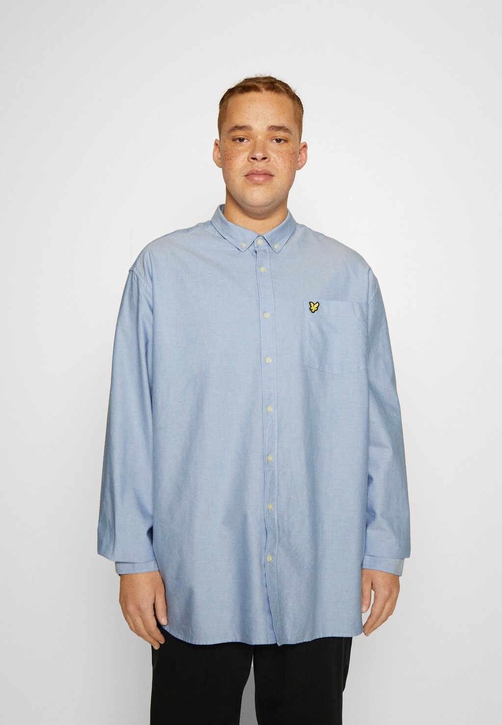 

Рубашка Regular Fit Light Weight Lyle & Scott, цвет riviera, Серый