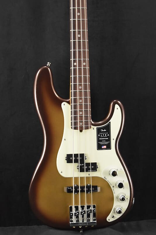 

Басс гитара Fender American Ultra Precision Bass Mocha Burst Rosewood Fingerboard