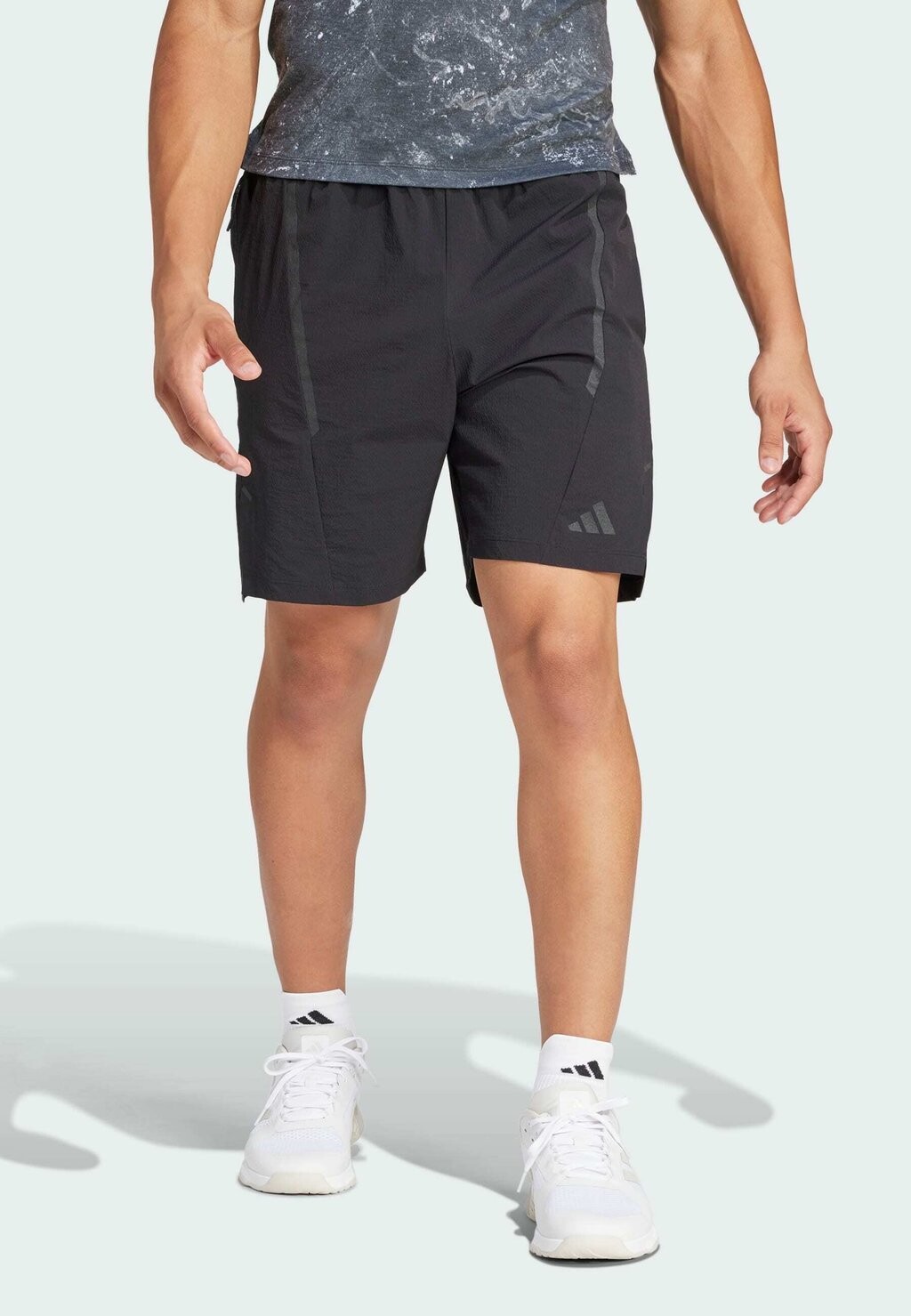 

Спортивные шорты Designed For Strong Workout Adidas, цвет black black
